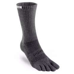 Injinji Trail Midweight Crew Granite