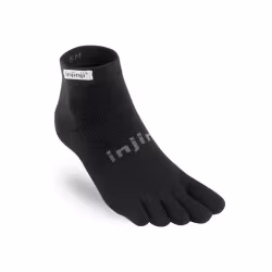 Injinji Run Lightweight Mini Crew Xtralife Black