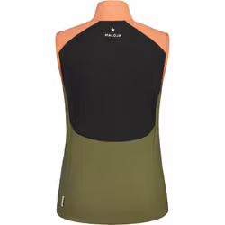 Maloja W GrünfinkM. Nordic Hybrid Softshell Vest Moonless Multi