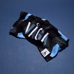 Våga Headband Black / Khaki Green / Postal Blue