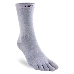 Injinji Liner Crew Coolmax Heather Gray