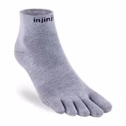 Injinji Liner Mini-Crew Heather Gray