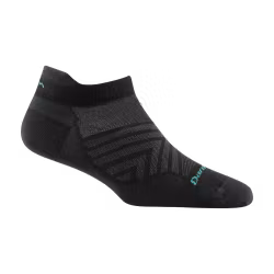 Darn Tough Women's Run No Show Tab No Cushion Ultra-Lightweight Running Sock - Black