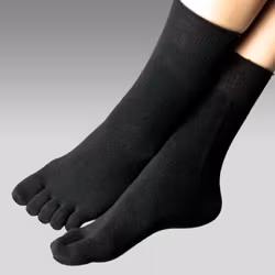 Bola TenToes Merino Svart (Lös resår)