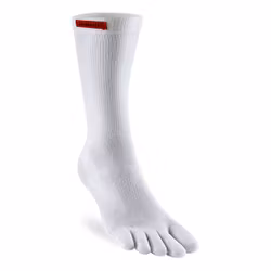 Injinji Sport Original Weight Crew White