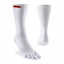 Injinji Sport Original Weight Crew White