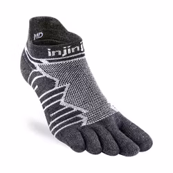 Injinji Ultra Run No-Show Wool Slate