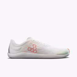 VivoBarefoot M Primus Flow Bright White/Neon Orange