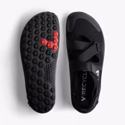VivoBarefoot W Tracker Sandal Obsidian