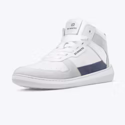 Skinners Oldschooler High Top Blue/White