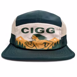 CIGG SCap - Trail- Iconic Runner - Dark Forest/White Smoke