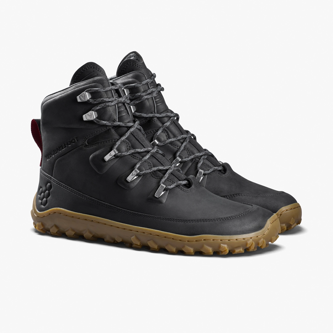 VivoBarefoot M Tracker Leather AT II Obsidian