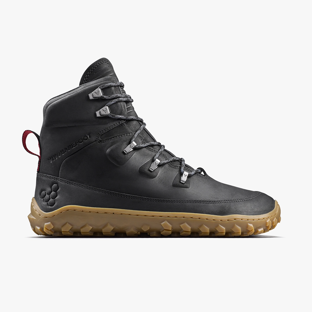 VivoBarefoot M Tracker Leather AT II Obsidian