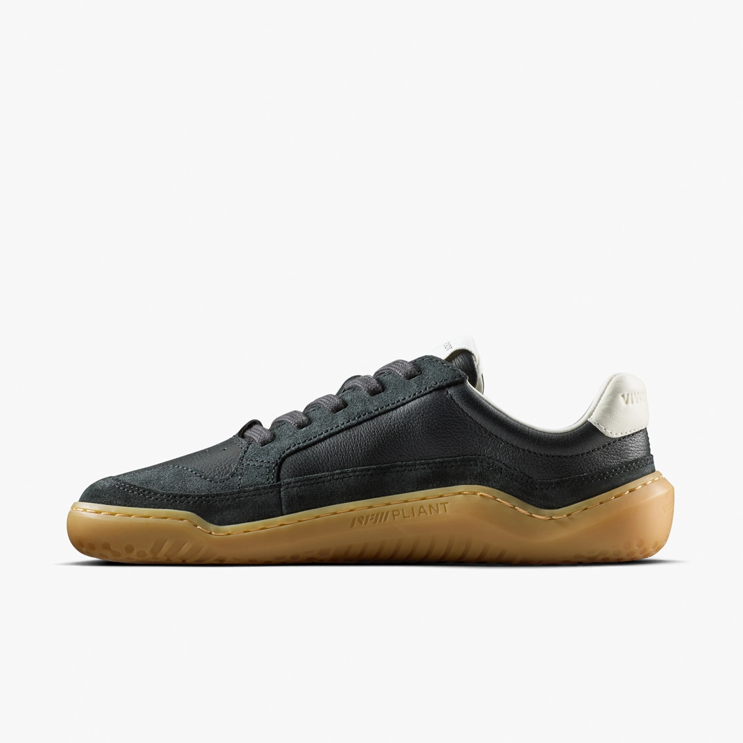 VivoBarefoot Gobi II Sneaker Premium Leather Obsidian