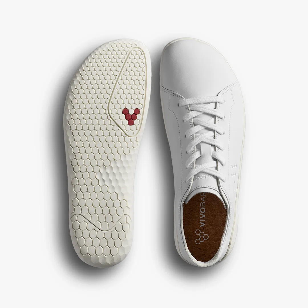 VivoBarefoot M Geo Court IV Bright White