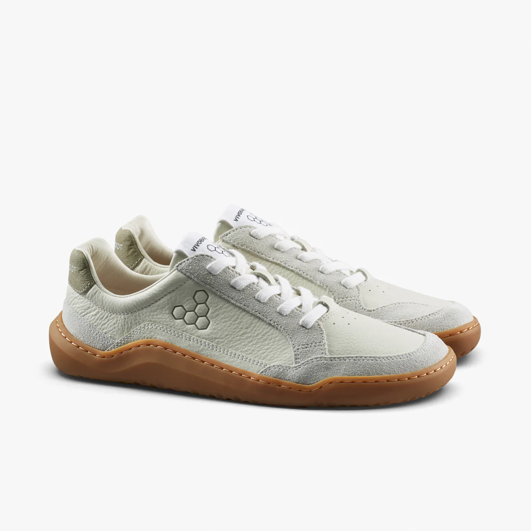 VivoBarefoot Gobi III Sneaker Leather Limestone Dusty Green