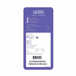 TaiDoc Laktat Strips OLT-kalibrering (100-pack)
