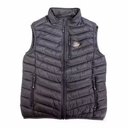 Lättviktsväst Tunn väst med krage Mörkblå