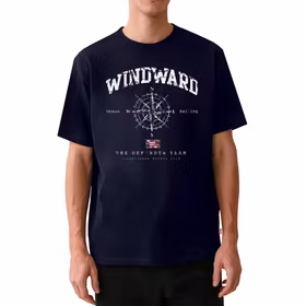 William T-shirt Mörkblå