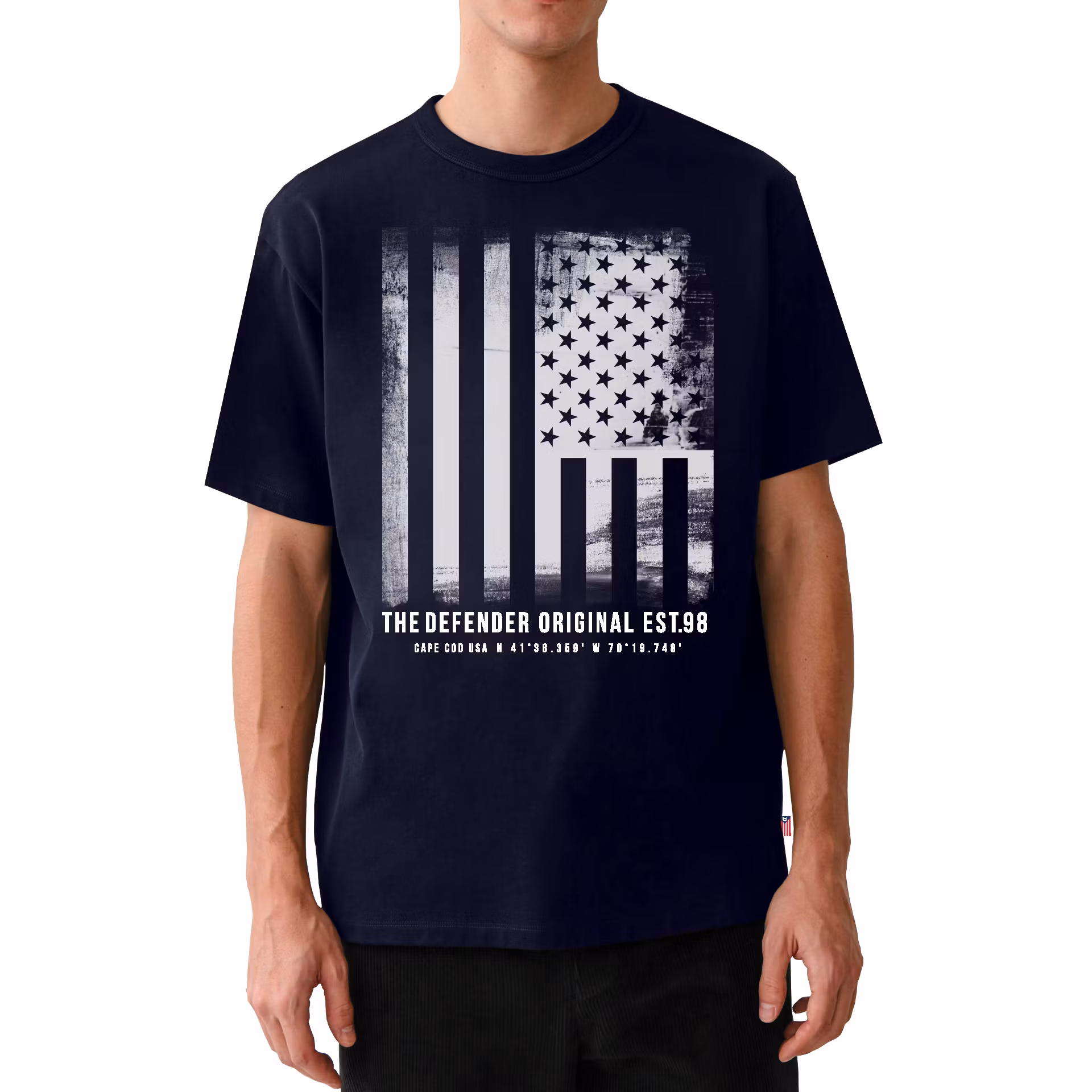 Atic t-shirt mörkblå