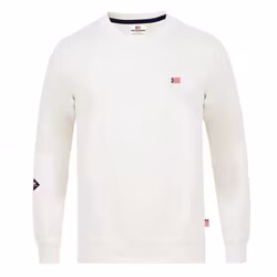 Elton sweatshirt vit