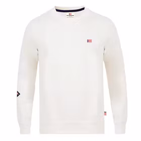Elton sweatshirt vit