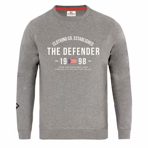 Ewan sweatshirt gråmelerad