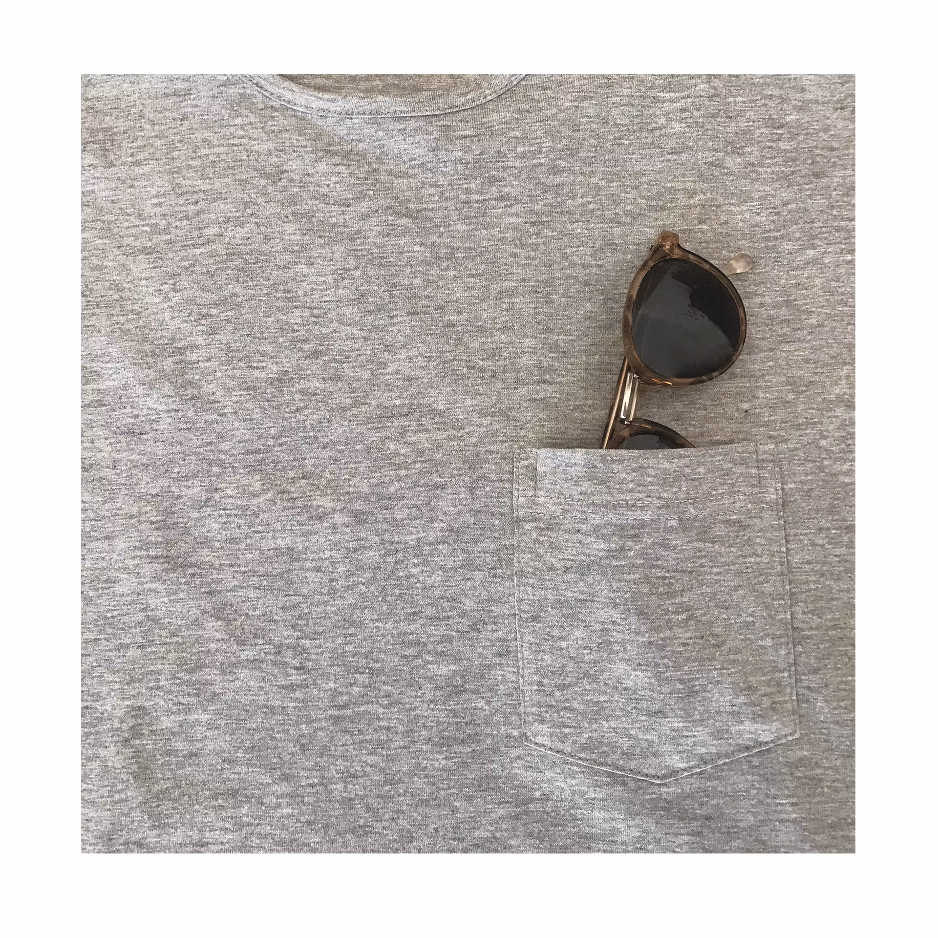 Barrett T-shirt Gråmelerad