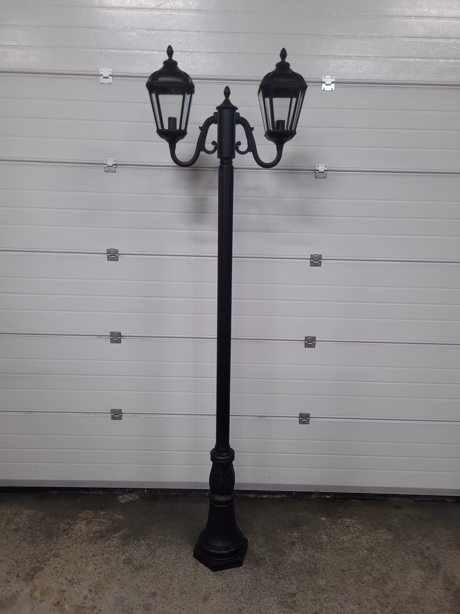 Oxford belysningsstolpe 2st lykthus H340