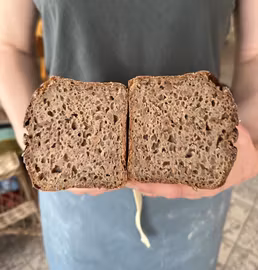 Rågbröd-frötopping