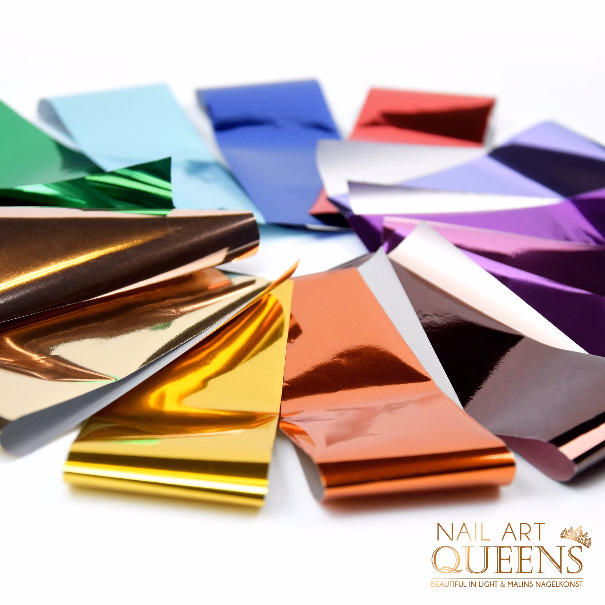 Transfer foil metallic 14pcs