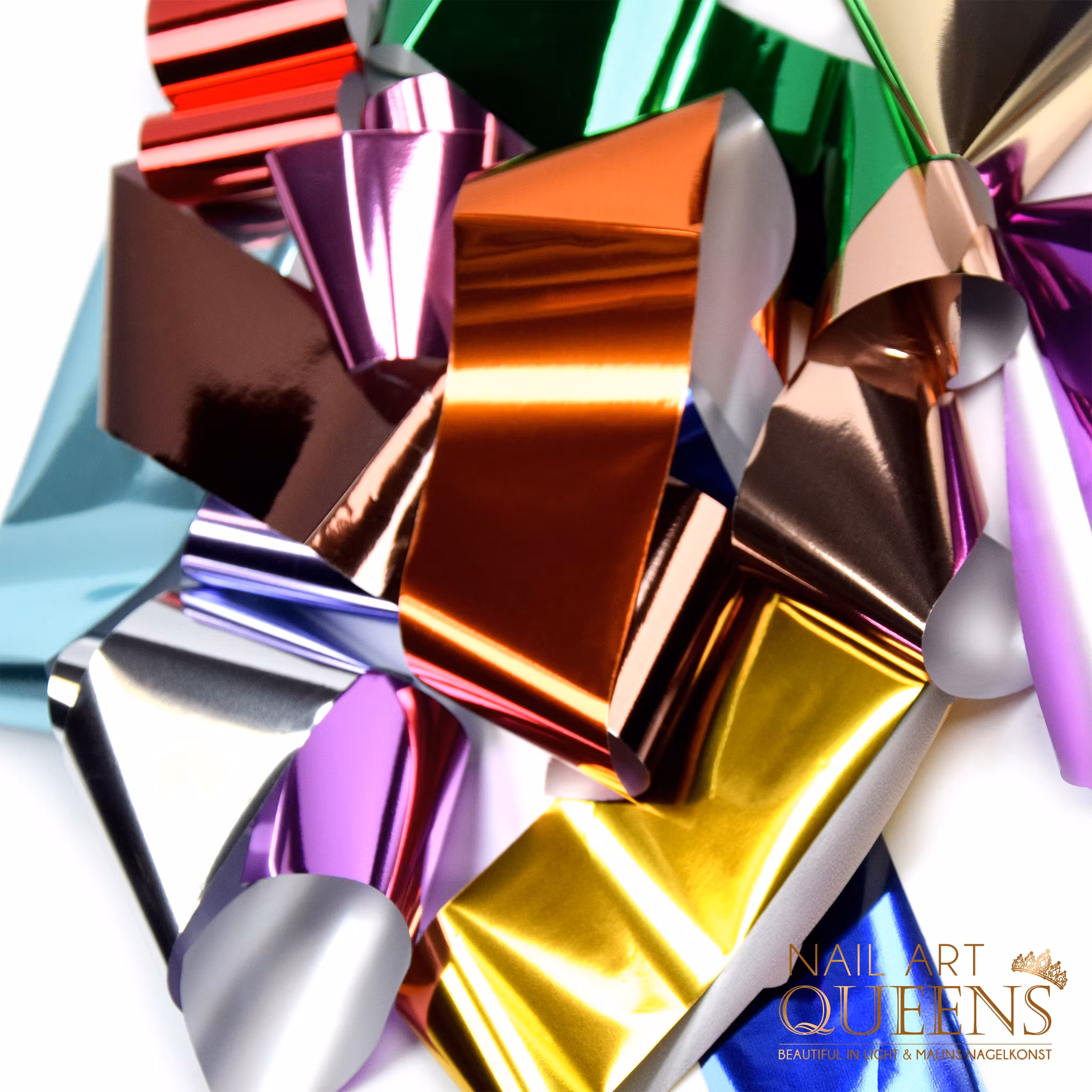 Transfer foil metallic 14pcs