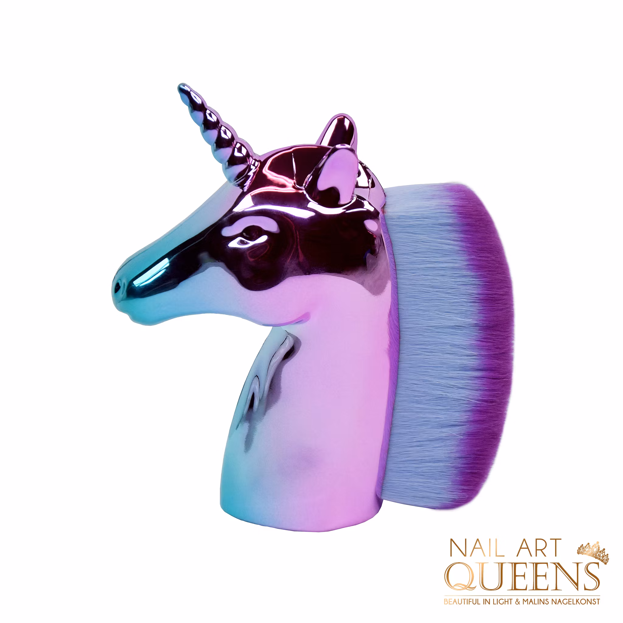 Unicorn Nail Dust Brush Twilight