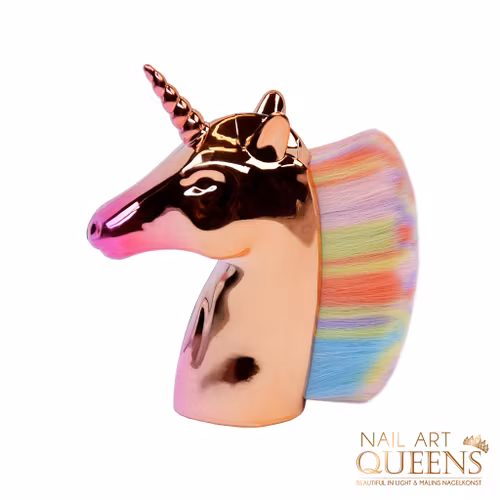 Unicorn Nail Dust Brush Rainbow
