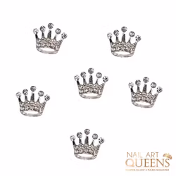 Crown silver 2PCS
