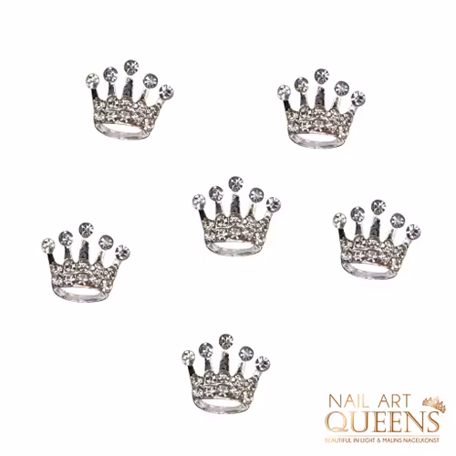 Crown silver 2PCS