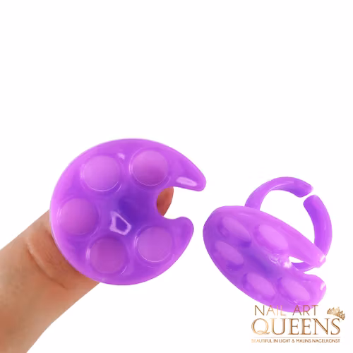 Palette ring purple