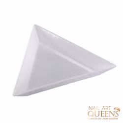 Triangle Plate white