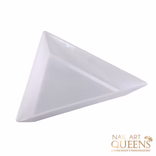 Triangle Plate white