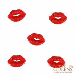 Lips red