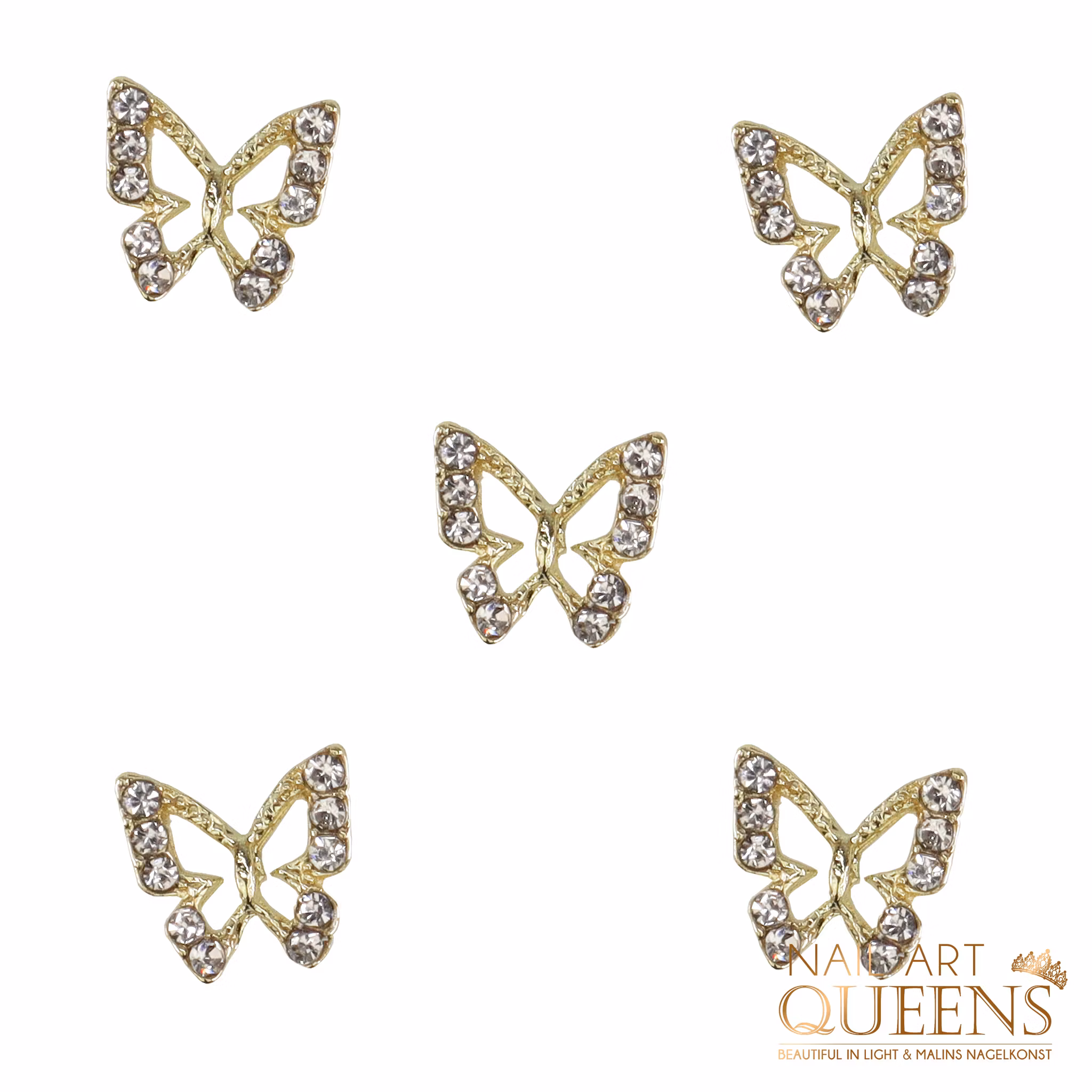 Butterfly Gold Hollow