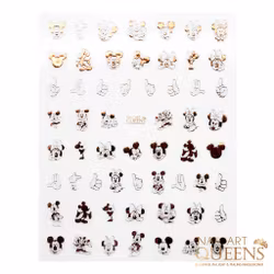 Stickers Mickey Mouse rose gold