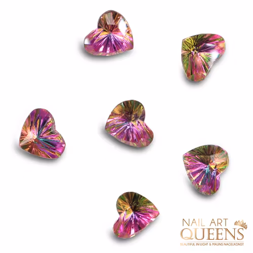 Heart Rainbow 2PCS