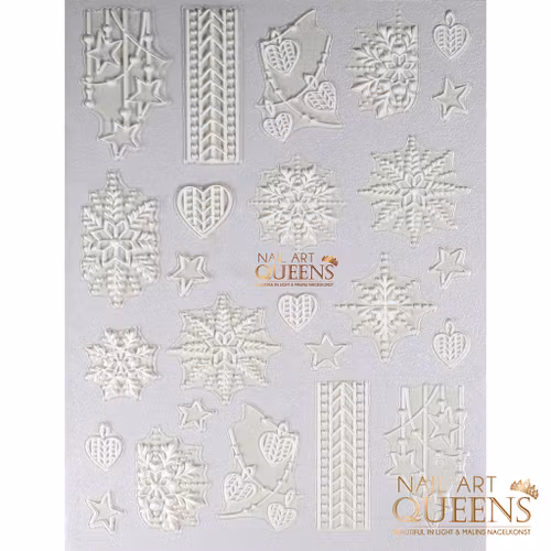 Stickers Snowflakes Sweater