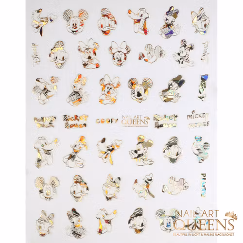 Stickers Mickey Mouse & Friends Gold Holo