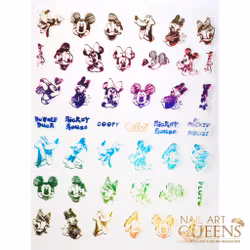 Stickers Mickey Mouse & Friends Rainbow