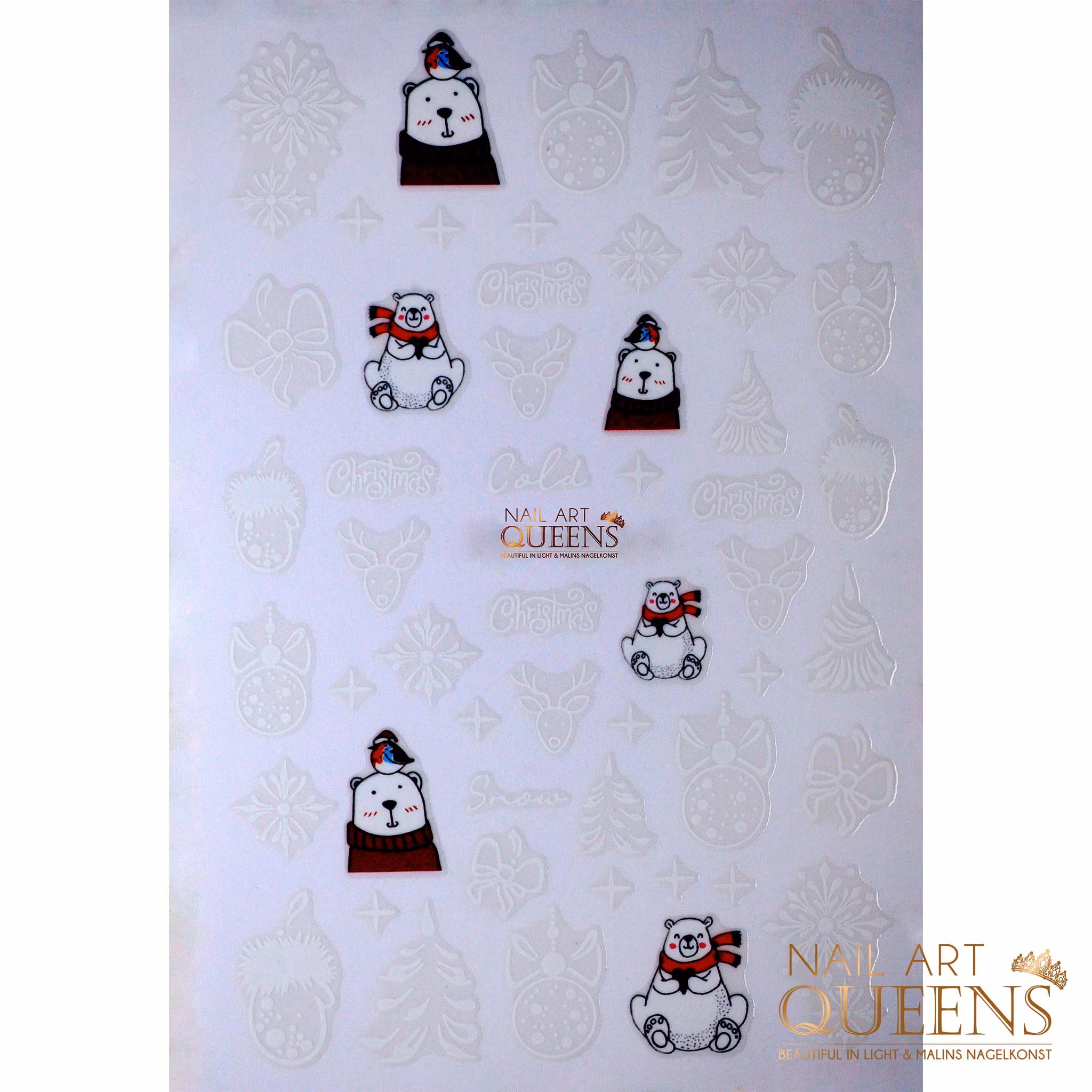 Stickers Christmas Polar Bear