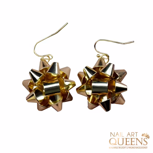 Earrings Gold Knot