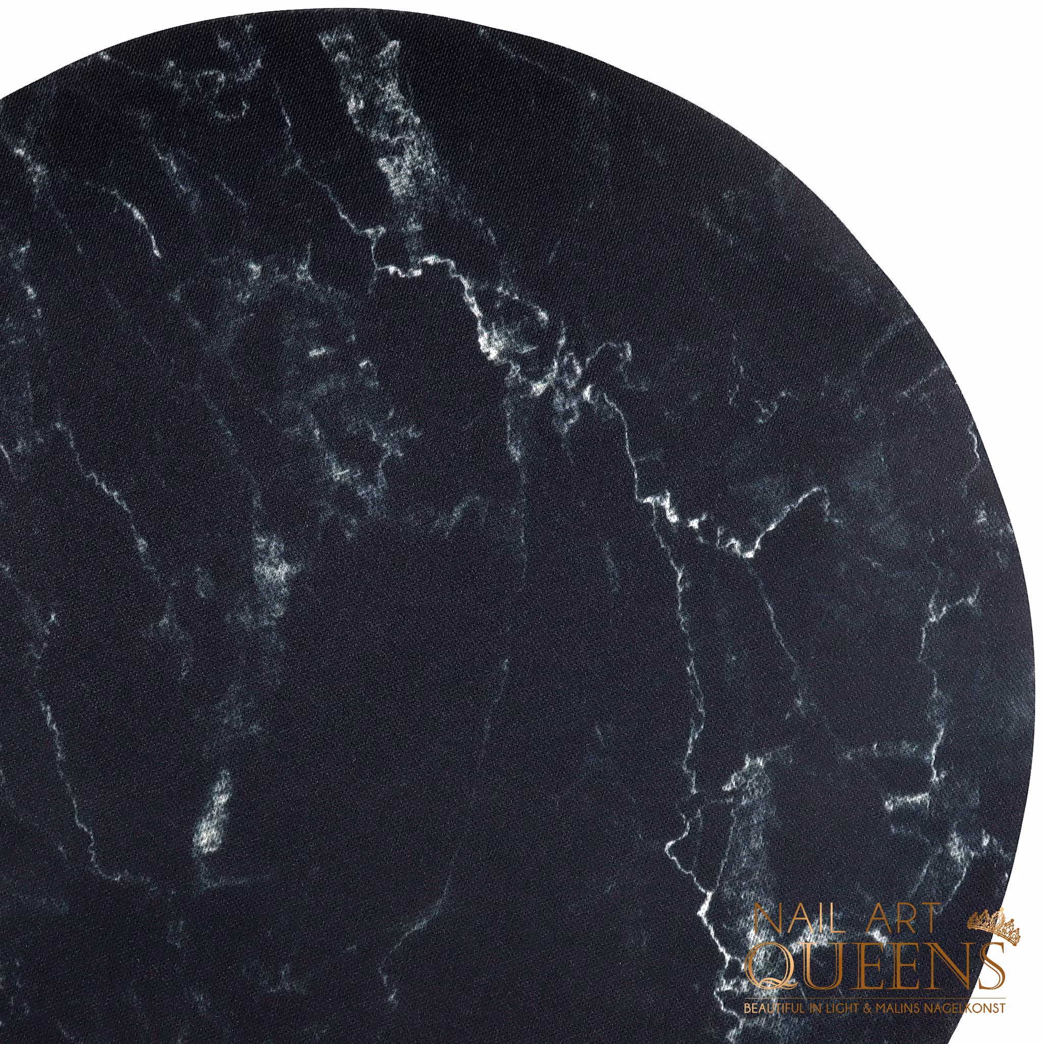 Crystal mat Black marble