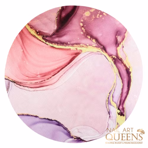 Crystal mat Pink marble